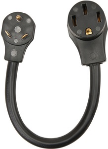 Power Cord Adapter Surge Guard ®30 Amp Male To 50 Amp Female for VREXPERT a st jean-sur-richelieu