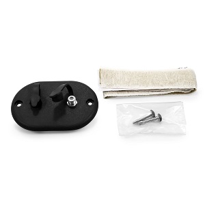 TV Cable Entry Plate black
